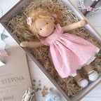 Cuddly Doll Hypoallergenic Cotton & Wool Hand-Assembled