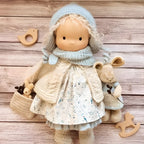 Cuddly Doll Hypoallergenic Cotton & Wool Hand-Assembled