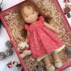 Cuddly Doll Hypoallergenic Cotton & Wool Hand-Assembled