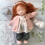Cuddly Doll Hypoallergenic Cotton & Wool Hand-Assembled