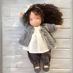Cuddly Doll Hypoallergenic Cotton & Wool Hand-Assembled