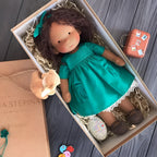 Cuddly Doll Hypoallergenic Cotton & Wool Hand-Assembled