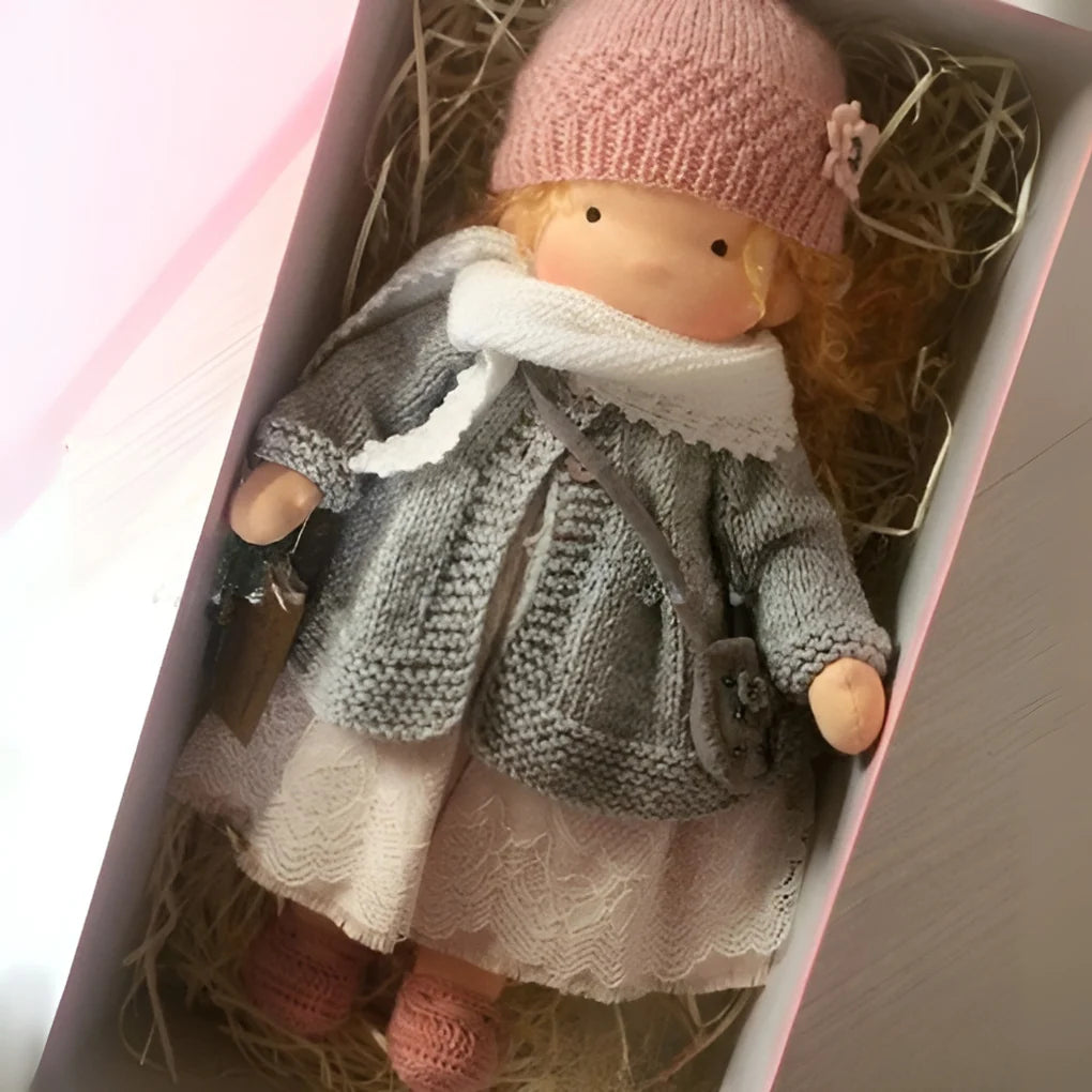 Cuddly Doll Hypoallergenic Cotton & Wool Hand-Assembled