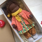 Cuddly Doll Hypoallergenic Cotton & Wool Hand-Assembled