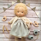 Cuddly Doll Hypoallergenic Cotton & Wool Hand-Assembled