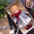 Cuddly Doll Hypoallergenic Cotton & Wool Hand-Assembled