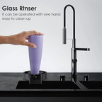 Cup Washer One-Hand Operation High-Pressure Nozzle Corrosion-Resistant