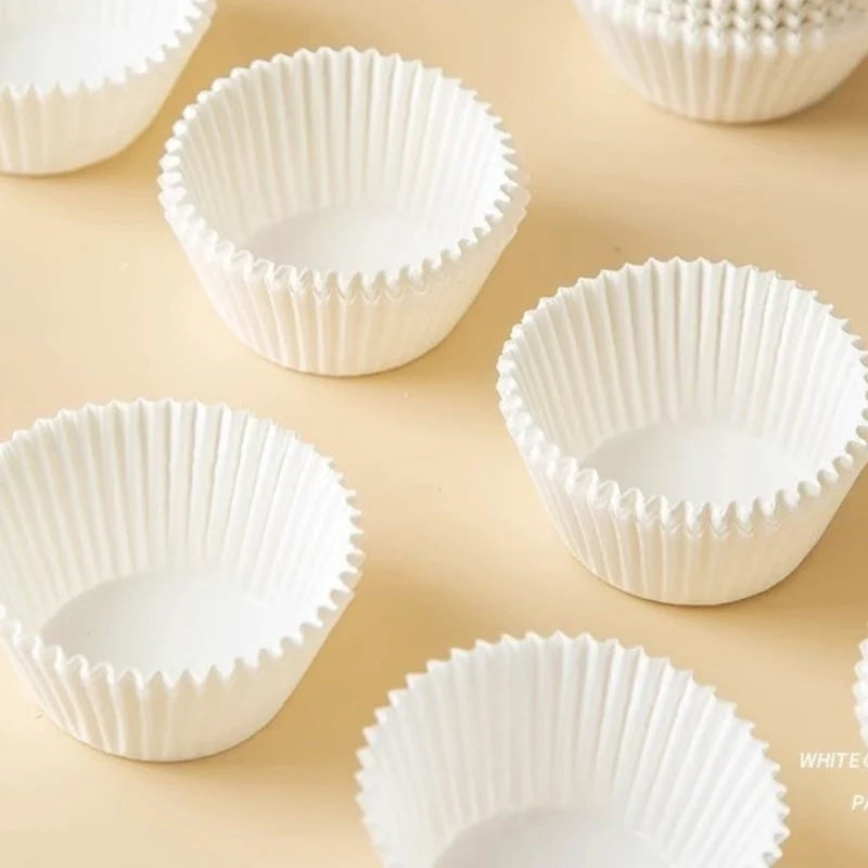 Cupcake Liners Food-Grade Oil-Resistant Biodegradable