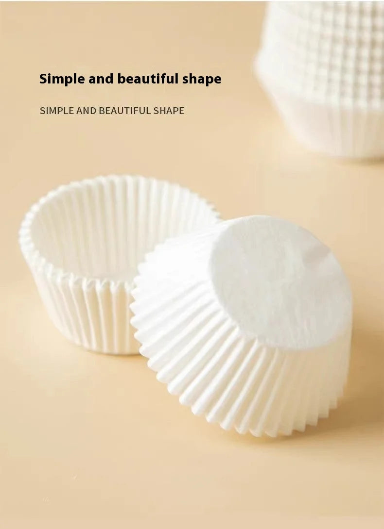 Cupcake Liners Food-Grade Oil-Resistant Biodegradable