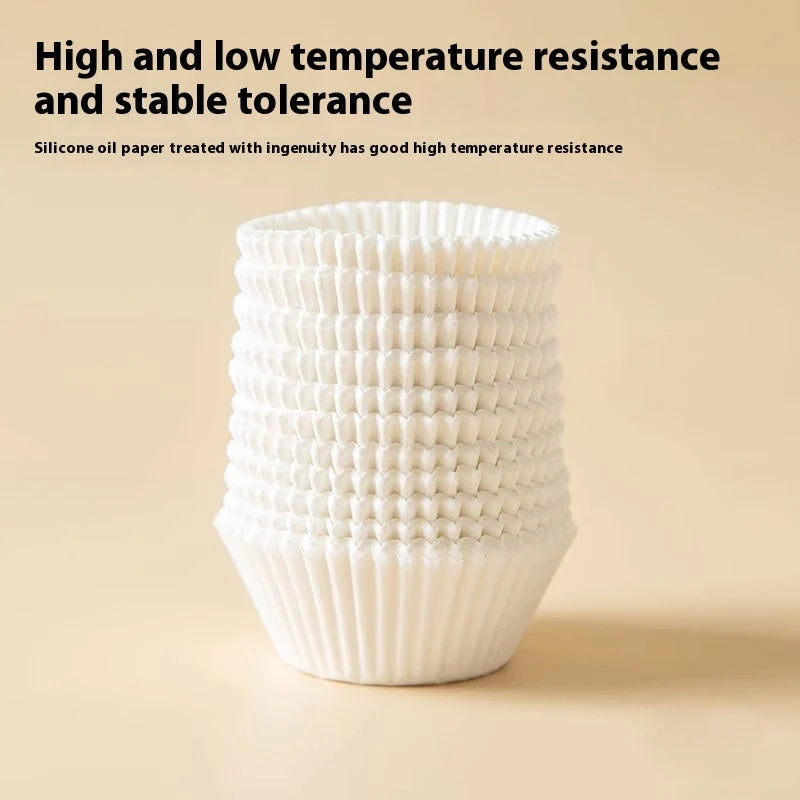 Cupcake Liners Food-Grade Oil-Resistant Biodegradable