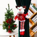 Curtain Tieback Santa Claus Plush Easy Attach