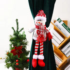 Curtain Tieback Santa Claus Plush Easy Attach