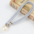 Curtain Tiebacks Pearl Accent & Braided Rope Set of Two