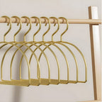 Curved Aluminum Non-Slip Scarf Hanger (Set of 4)