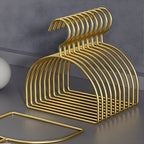 Curved Aluminum Non-Slip Scarf Hanger (Set of 4)