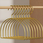Curved Aluminum Non-Slip Scarf Hanger (Set of 4)
