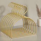 Curved Aluminum Non-Slip Scarf Hanger (Set of 4)
