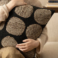 Cushion Cover Bouclé Texture 3D Appliqué 18x18 Inch