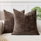 Cushion Cover Chenille Texture & Bamboo Structure