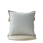 Cushion Cover Coarse Woven Linen-Look Invisible Zipper 18x18