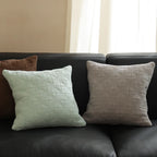 Cushion Cover Cross-Quilted Cotton Blend 45x45 cm