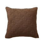 Cushion Cover Cross-Quilted Cotton Blend 45x45 cm