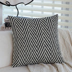 Cushion Cover Hand-Tufted Animal Appliqué Bouclé Texture Concealed Zipper