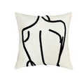 Cushion Cover Hand-Tufted Cotton Blend 18x18