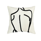 Cushion Cover Hand-Tufted Cotton Blend 18x18