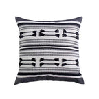 Cushion Cover Handwoven Cotton Tufted Tassels Concealed Zipper