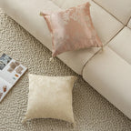 Cushion Cover Jacquard Floral Corner Tassels