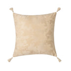 Cushion Cover Jacquard Floral Corner Tassels