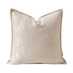 Cushion Cover Jacquard Weave Piped Seam Removable Zip