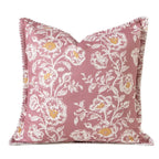 Cushion Cover Ornamental Ikat Jacquard Concealed Zipper