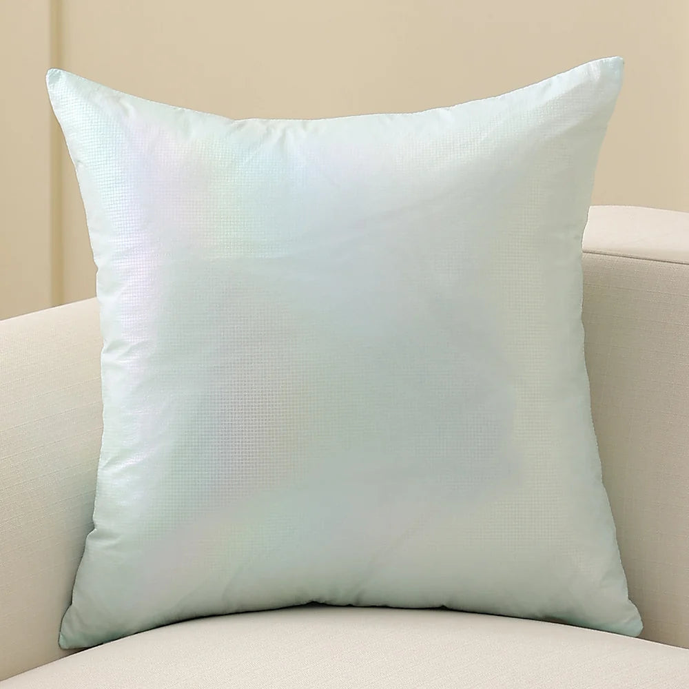 Cushion Cover Pearlescent Sheen & Micro-Tuft 18x18 Inch