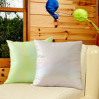 Cushion Cover Pearlescent Sheen & Micro-Tuft 18x18 Inch