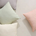 Cushion Cover Pearlescent Sheen & Micro-Tuft 18x18 Inch