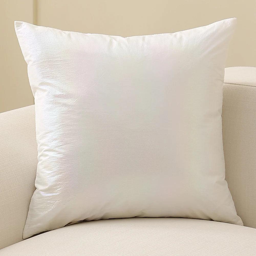 Cushion Cover Pearlescent Sheen & Micro-Tuft 18x18 Inch