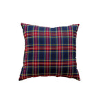 Cushion Cover Plaid Brushed Flannel Removable Insert