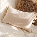 Cushion Cover Polyester Leaf Pattern 45x45cm