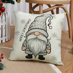 Cushion Cover Set Of 4 Woven Microfiber Hidden Zipper