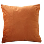 Cushion Cover Square Velvet Removable Zipper 18x18in