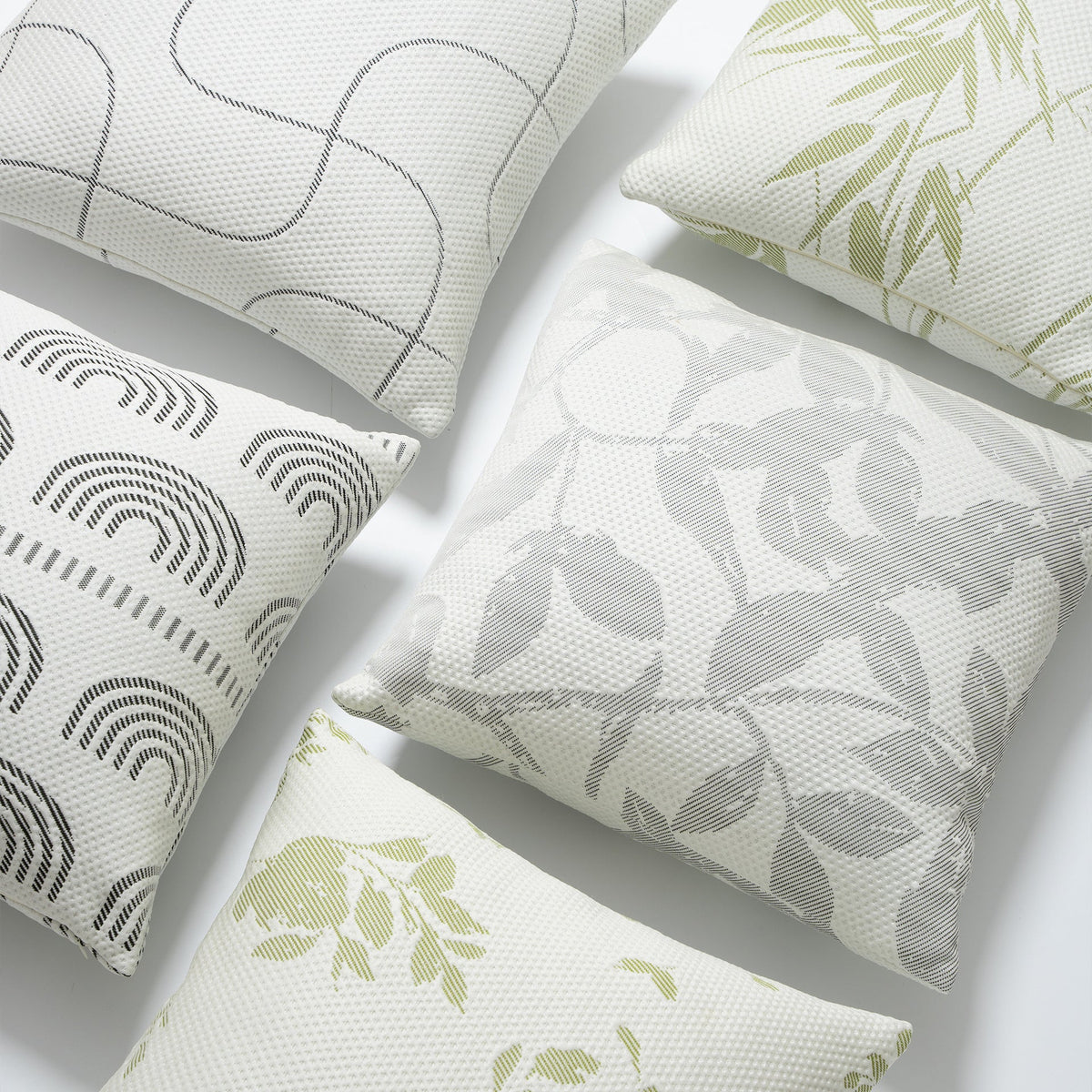 Cushion Cover Textured Jacquard Removable & Reversible 18x18