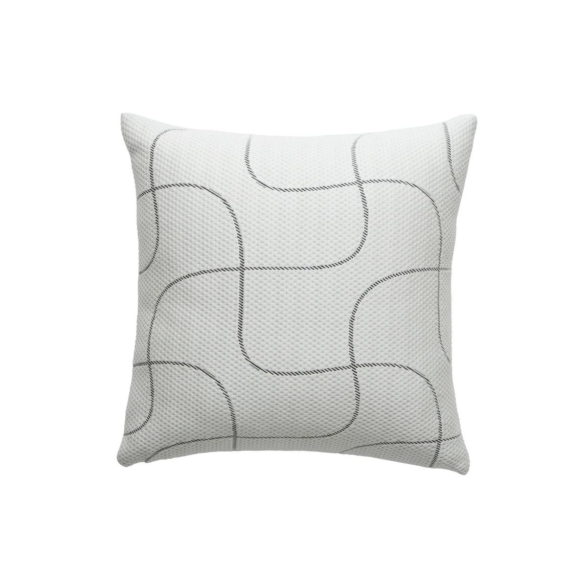 Cushion Cover Textured Jacquard Removable & Reversible 18x18