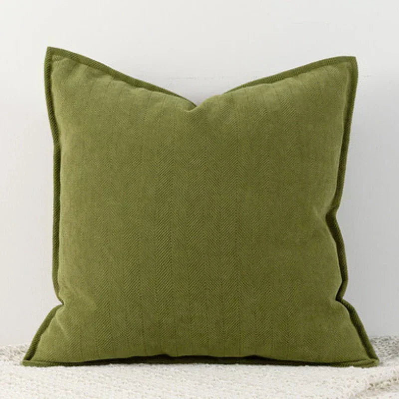 Cushion Cover Thick Chenille Machine Washable 45-65 cm