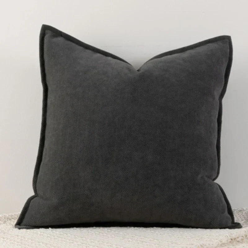 Cushion Cover Thick Chenille Machine Washable 45-65 cm