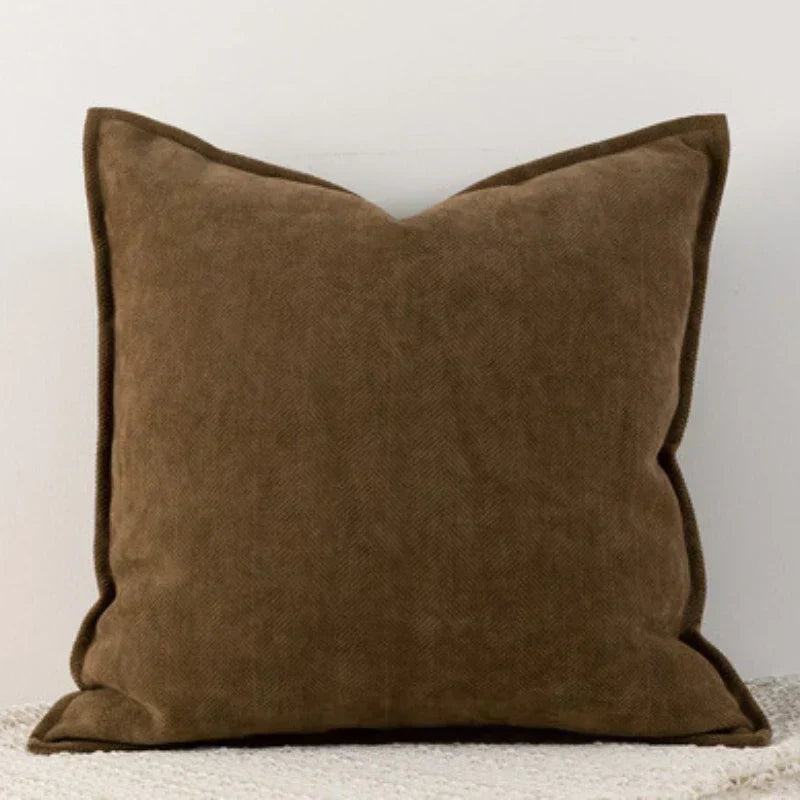 Cushion Cover Thick Chenille Machine Washable 45-65 cm