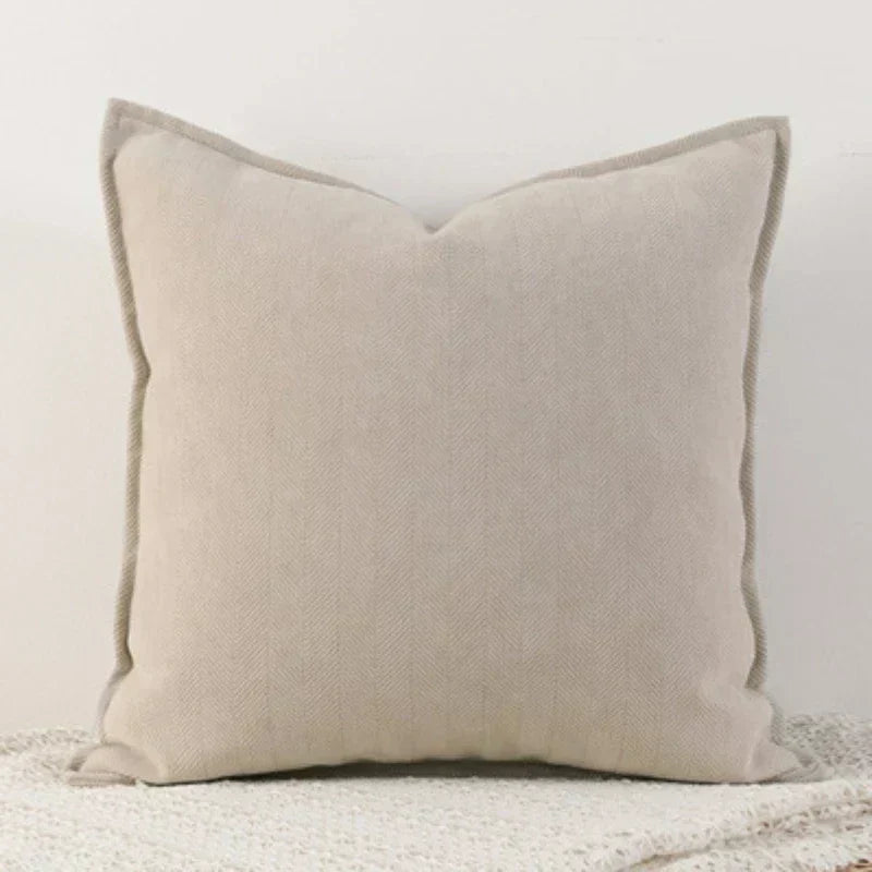 Cushion Cover Thick Chenille Machine Washable 45-65 cm