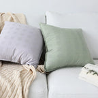 Cushion Cover Tufted Geometric Cotton-Linen Machine Washable