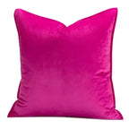 Cushion Cover Velvet Hidden Zipper Machine Washable